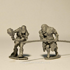 Солдатики из пластика Неандертальцы на охоте, набор из 5 фигур, Andrylona