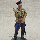 Гвардии полковник казачьих кавалерийских частей, 1943-45. СССР, 54 мм, Soldanir (QF0527) (QF0527)