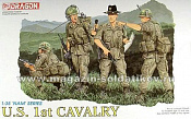 Сборные фигуры из пластика Д U.S.1st Cavalry (1/35) Dragon - фото
