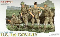 Сборные фигуры из пластика Д U.S.1st Cavalry (1/35) Dragon
