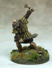 Сборные фигуры из металла Набор миниатюр Celtic Priest, 28 мм,Gripping Beast (SAGA) - фото