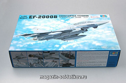 Сборная модель из пластика Самолет EF - 2000В Еврофайтер «Тайфун» 1:32 Трумпетер