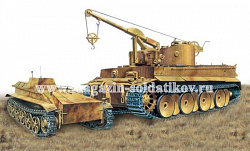Сборная модель из пластика Д Инженерный Танк Bergepanzer TIGER I mit Borgward IV (1:35) Dragon