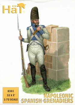 Солдатики из пластика Napoleonic Spanish Grenadiers (1:72), Hat