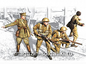 Сборные фигуры из пластика Британская пехота, 1917-1918 (1/35) ICM - фото