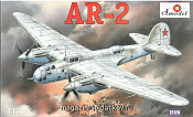Сборная модель из пластика AР-2 Советский бомбардировщик Amodel (1/72) - фото