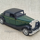 Mercedes-Benz 500K Cabriolet темно-зеленый с черной крышей 1/43 Китай (700-199) (700-199)