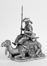 Миниатюра из олова 415 РТ Рядовой полка дромадеров с верблюдом, 54 мм, Ратник - фото