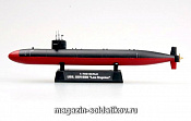 Масштабная модель в сборе и окраске Подводная лодка USS. SSN-688 «Лос Анжелес» 1:700 Easy Model - фото
