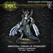 Сборная миниатюра из металла и смоллы PIP 73034 Legion of Everblight Warlock Absylonia BLI Warmachine - фото