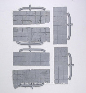 Материалы для создания диорам Тротуарные плиты (пластик), Dasmodel - фото