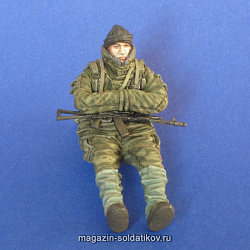 Сборная фигура из смолы Современный российский солдат 1/35 MasterClub