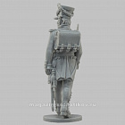 Сборная миниатюра из смолы Обер-офицер мушкетерского полка 1808-1812 гг, 28 мм, Аванпост