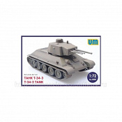 Сборная модель из пластика Танк Т-34-3 UM technics (1/72) - фото