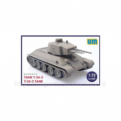 Сборная модель из пластика Танк Т-34-3 UM technics (1/72)
