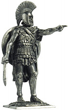Миниатюра из металла 190. Греческий гоплит, V в. до н.э. EK Castings - фото