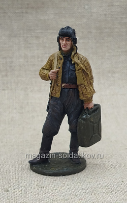 Танкист с канистрой. Красная Армия, 1941-45гг. СССР, 54 мм, Soldanir (QF0532) (QF0532)