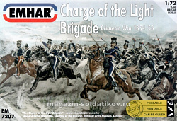 Солдатики из пластика EM 7207 Charge of the Light Brigade Crimean War, 1:72, Emhar