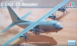 Сборная модель из пластика ИТ Самолет С-130J C5 Hercules (1/48) Italeri