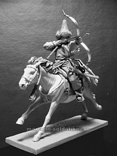 Сборная миниатюра из металла Конный башкир, Россия 1806-14 гг. 54 мм, Chronos miniatures - фото