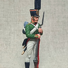 Русский гвардеец 1805, 54 мм в росписи (314-050) (314-050)
