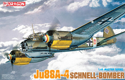 Сборная модель из пластика Д Самолет Ju88A-4 Schnell Bomber (1/48) Dragon