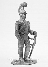 Миниатюра из олова 409 РТ Рядовой карабинерного полка, 1812 г, 54 мм, Ратник - фото