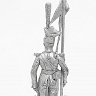 Миниатюра из олова Рядовой армейского уланского полка. Россия, 1810-14 гг. 54 мм EK Castings