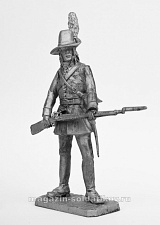 Миниатюра из олова 550 РТ Датский ополченец, 1807 г., 54 мм, Ратник - фото