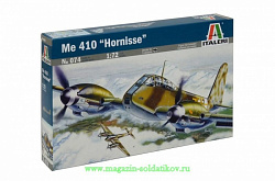 Сборная модель из пластика ИТ Самолет Messerschmitt Me-410 Hornisse (1/72) Italeri