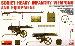 Советское тяжелое пехотное оружие и амуниция, MiniArt (1/35)