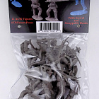 Солдатики из пластика Гражданская война в США, набор №1 (12 шт, цвет-серый, серия 10), 1:32 Paragon
