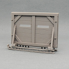 Сборная миниатюра из смолы Гуляй-город (зимний), 28 мм, Аванпост