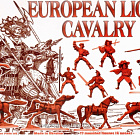 Солдатики из пластика Европейская легкая кавалерия XVIв. Набор №1, (1:72) Red Box
