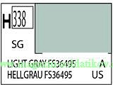 Краска художественная 10 мл. светло-серая FS36495, полуглянцевая, Mr. Hobby. Краски, химия, инструменты - фото