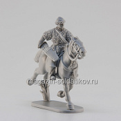 Сборная миниатюра из смолы Сибирско-татарский ополченец, 28 мм, Аванпост - фото