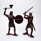 Сборные фигуры из пластика Варвары, набор из 2-х фигур №3 (золотистые, 150 мм) АРК моделс