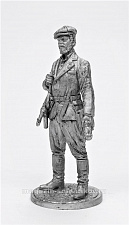 Миниатюра из олова Партизан 1941 -44 г г. СССР, 54мм. EK Castings - фото