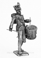 Миниатюра из олова 715 РТ Барабанщик пехотного полка княжества Литовского, 54 мм, Ратник - фото
