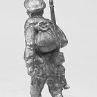 Сборная фигура из металла Рядовой на марше, 1918-1922 гг. 28 мм, Figures from Leon