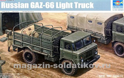 Сборная модель из пластика Автомобиль GAZ-66 Light Truck I (1/35) Трумпетер