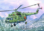 Сборная модель из пластика Вертолет Ми-8МТ / Ми-17, 1:35 Трумпетер - фото