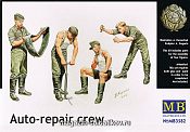 Сборные фигуры из пластика MB 3582 Auto-Repair Crew (1/35) Master Box - фото
