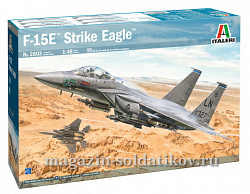 Сборная модель из пластика ИТ Самолет F-15E Strike Eagle (1/48) Italeri