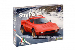 Сборная модель из пластика ИТ Автомобиль LANCIA STRATOS HF (1/24) Italeri
