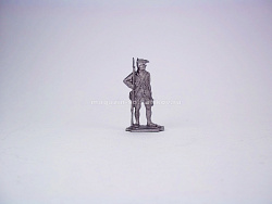 Солдатики из металла Шведский мушкетер, мушкет к ноге Магазин Солдатики (Prince August)