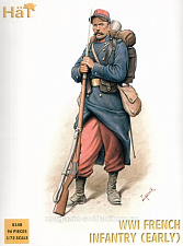 Солдатики из пластика WWI Early french Infantry (1:72), Hat - фото