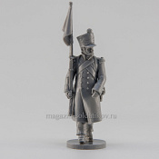 Сборная миниатюра из смолы Сержант элитной роты линейной пехоты, 28 мм, Аванпост - фото