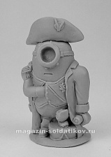 Сборная фигура из смолы Миньон-Наполеон, 40 мм, ArmyZone Miniatures - фото