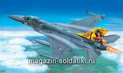 Сборная модель из пластика ИТ Самолет F-16A/B Fighting Falcon (1/72) Italeri